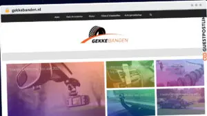 Publish Guest Post on gekkebanden.nl