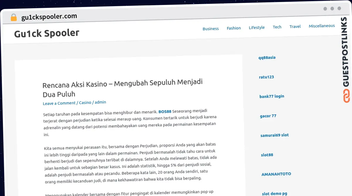 Publish Guest Post on gu1ckspooler.com
