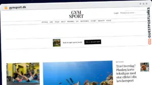 Publish Guest Post on gymsport.dk