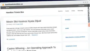 Publish Guest Post on hamiltonticketsbox.us