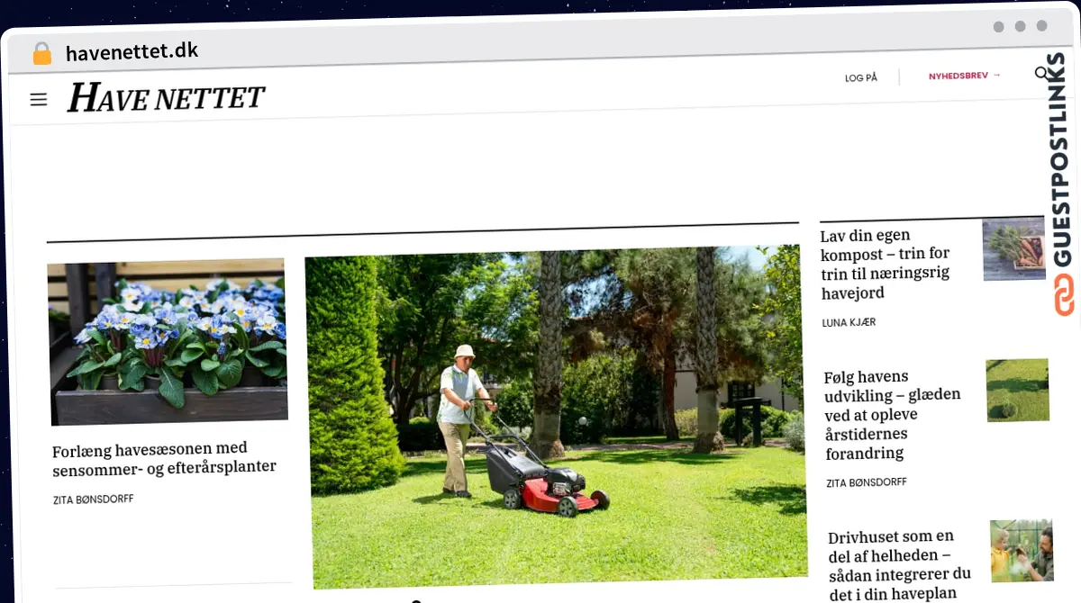 Publish Guest Post on havenettet.dk