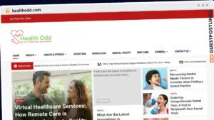 Publish Guest Post on healthodd.com