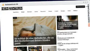 Publish Guest Post on heimzentrum.de