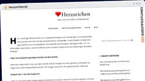 Publish Guest Post on herzzeichen.de
