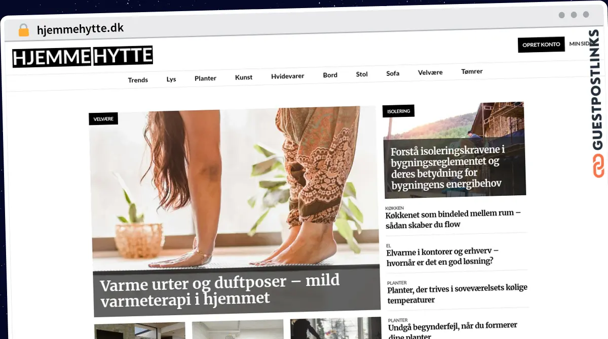 Publish Guest Post on hjemmehytte.dk