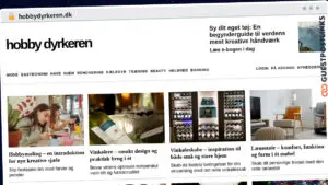 Publish Guest Post on hobbydyrkeren.dk