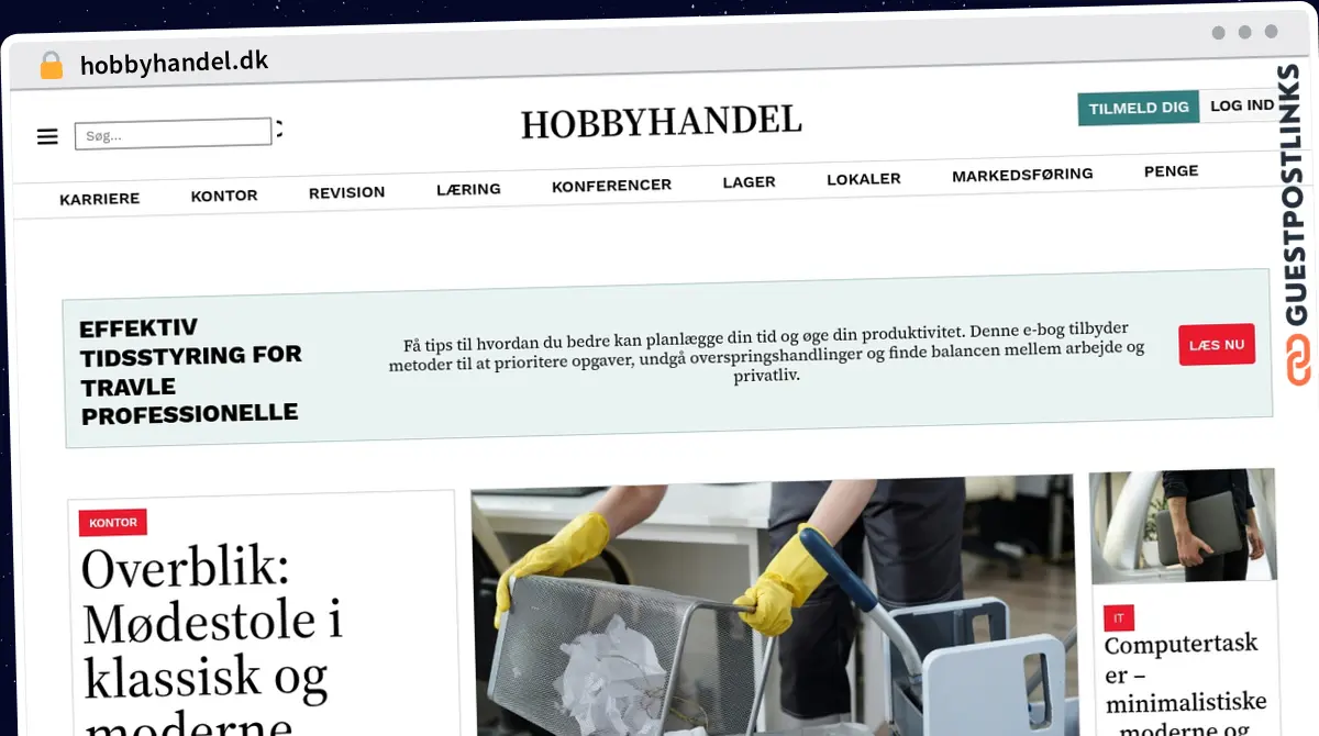 Publish Guest Post on hobbyhandel.dk