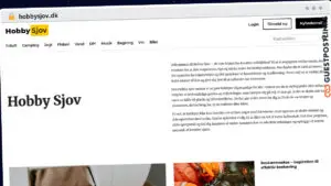 Publish Guest Post on hobbysjov.dk