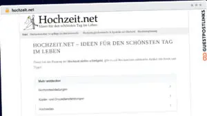 Publish Guest Post on hochzeit.net