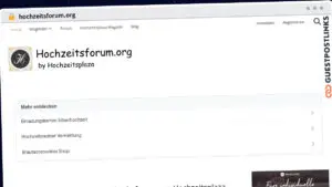 Publish Guest Post on hochzeitsforum.org