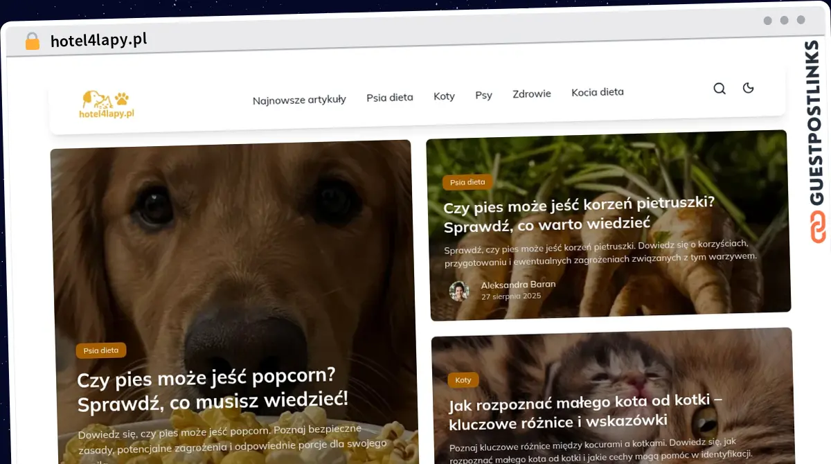Publish Guest Post on hotel4lapy.pl