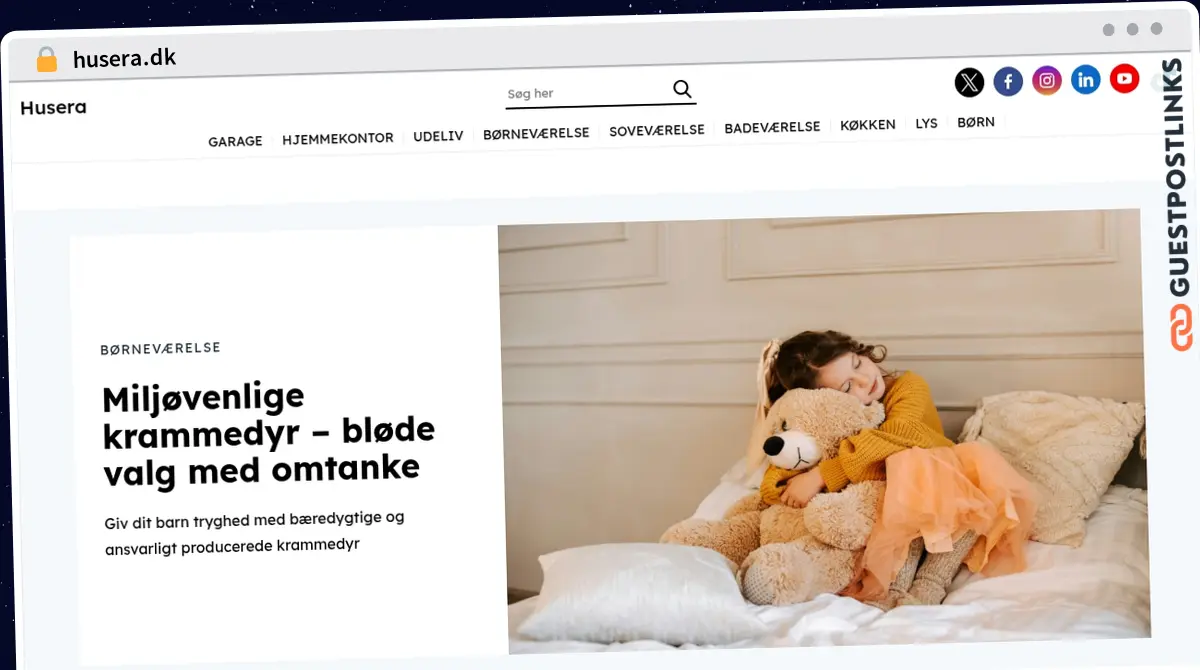 Publish Guest Post on husera.dk