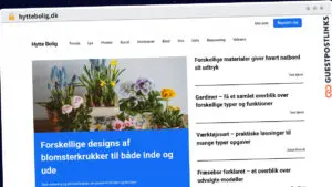 Publish Guest Post on hyttebolig.dk