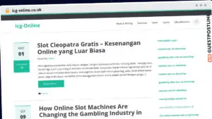 Publish Guest Post on icg-online.co.uk