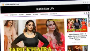 Publish Guest Post on iconicstarlife.com