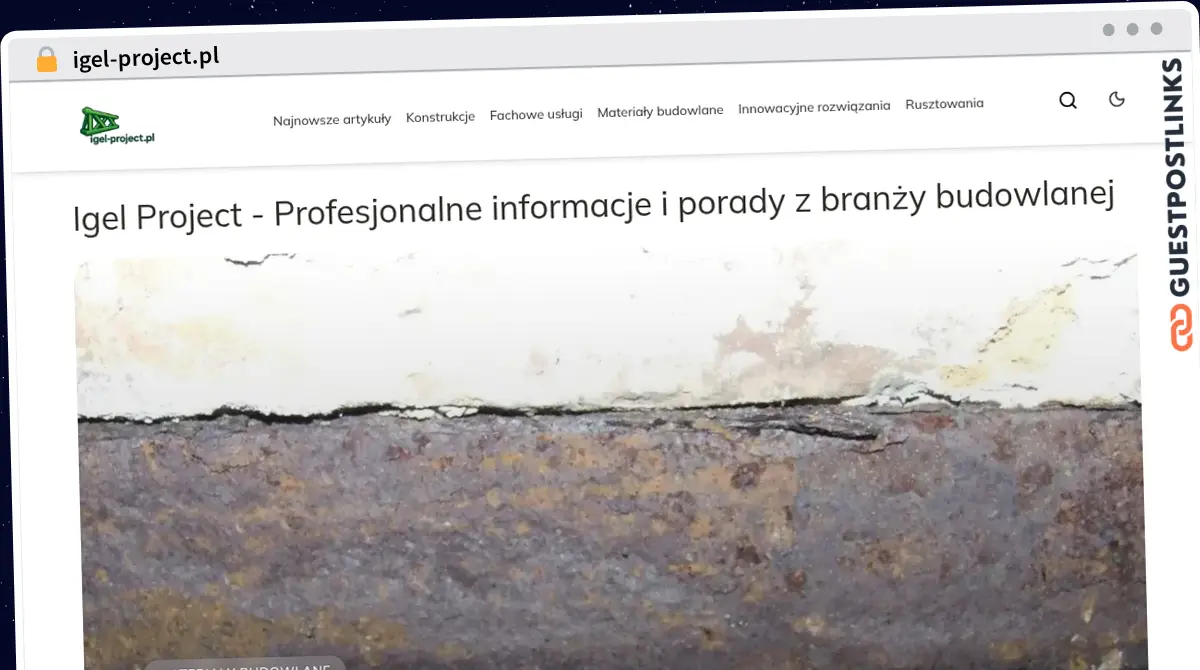 Publish Guest Post on igel-project.pl