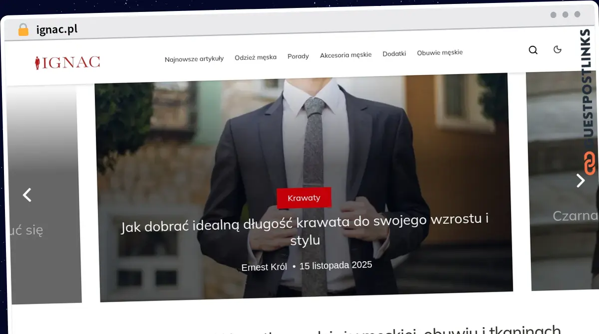 Publish Guest Post on ignac.pl