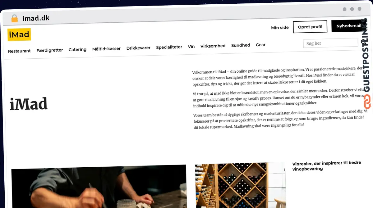 Publish Guest Post on imad.dk
