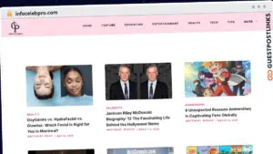 Publish Guest Post on infocelebpro.com