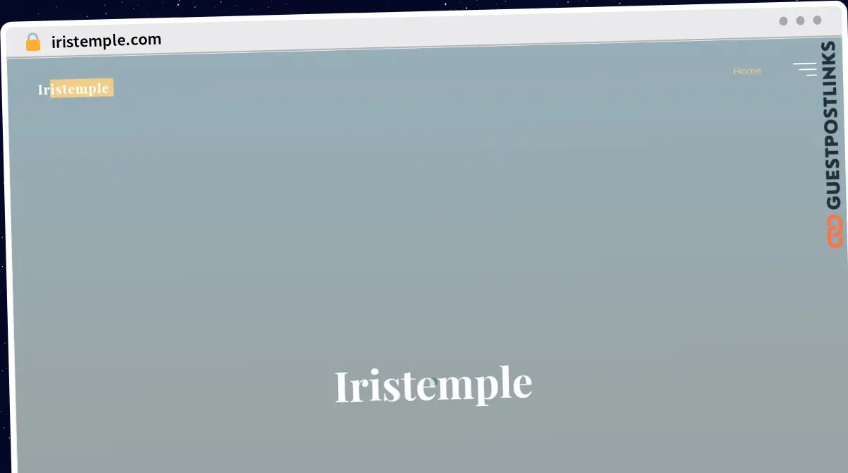 Publish Guest Post on iristemple.com