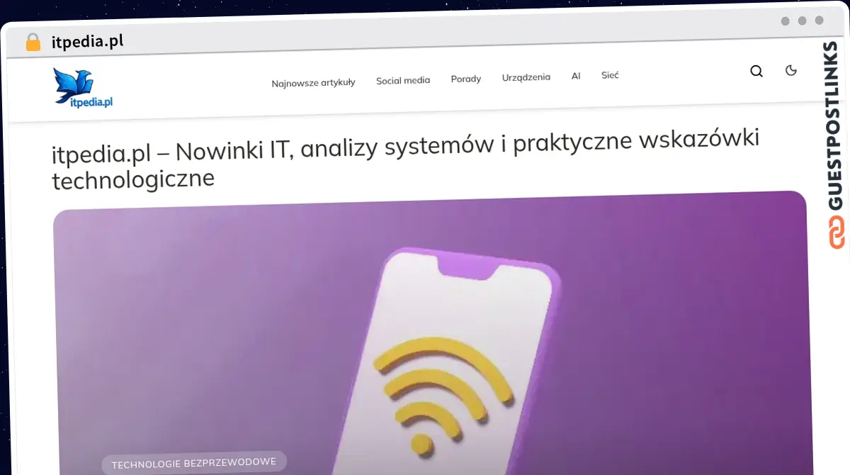 Publish Guest Post on itpedia.pl