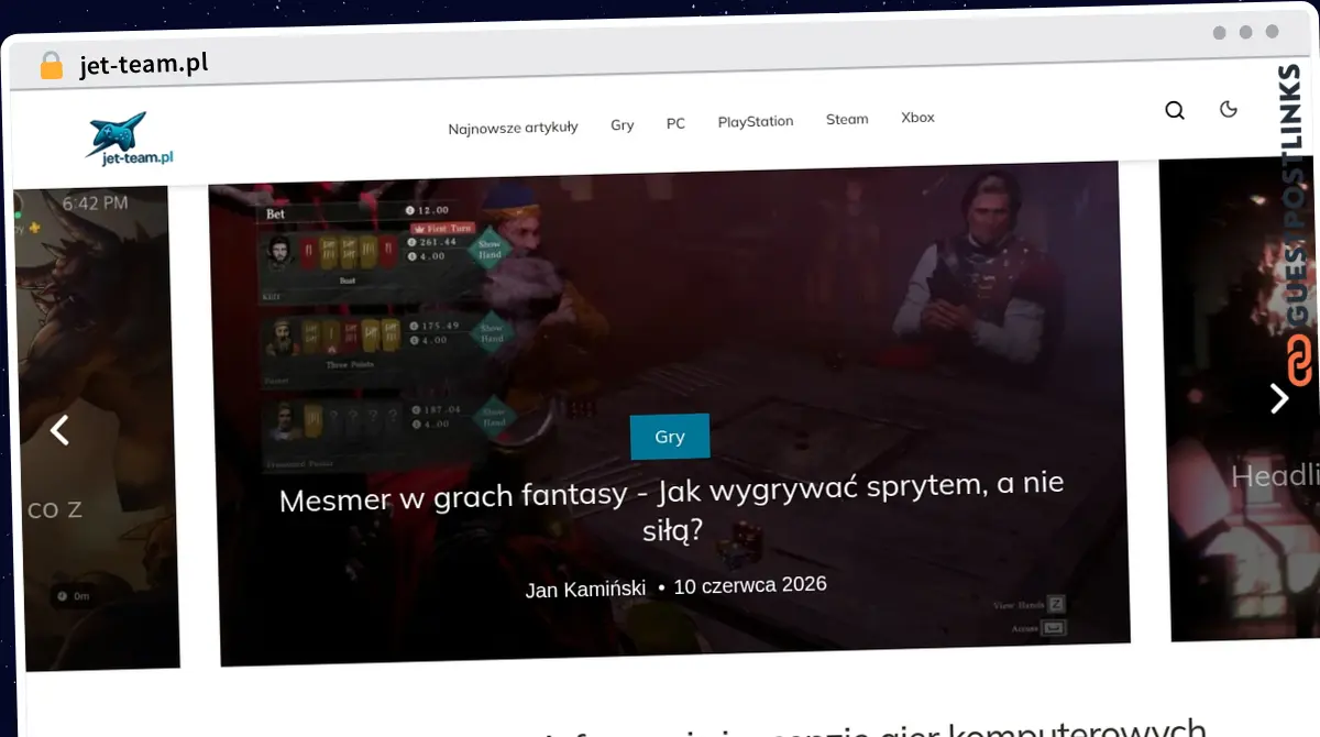 Publish Guest Post on jet-team.pl