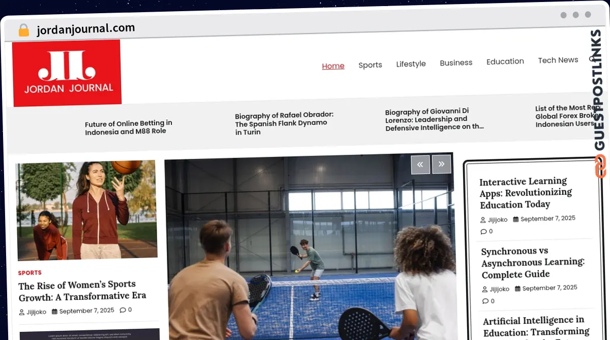 Publish Guest Post on jordanjournal.com