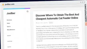 Publish Guest Post on josilber.com