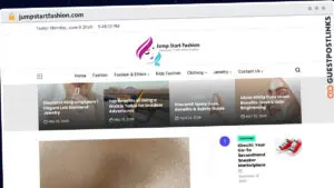 Publish Guest Post on jumpstartfashion.com