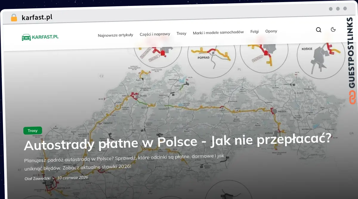 Publish Guest Post on karfast.pl