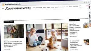 Publish Guest Post on kindundwohnen.de