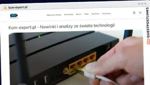 Publish Guest Post on kom-expert.pl