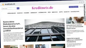 Publish Guest Post on kreditnetz.de