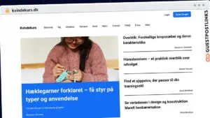 Publish Guest Post on kvindekurs.dk