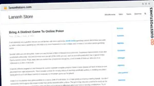Publish Guest Post on lananhstore.com