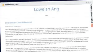 Publish Guest Post on laweishang.com
