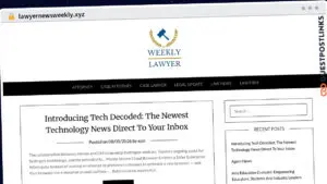 Publish Guest Post on lawyernewsweekly.xyz