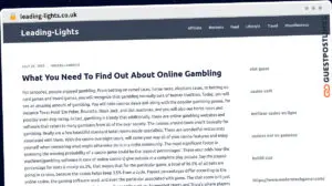 Publish Guest Post on leading-lights.co.uk