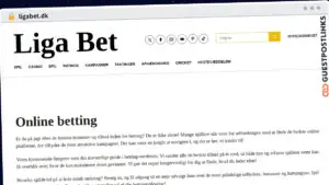 Publish Guest Post on ligabet.dk