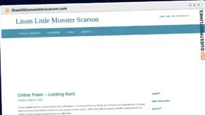 Publish Guest Post on litomlittlemonsterscarson.com