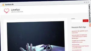 Publish Guest Post on lovelux.de