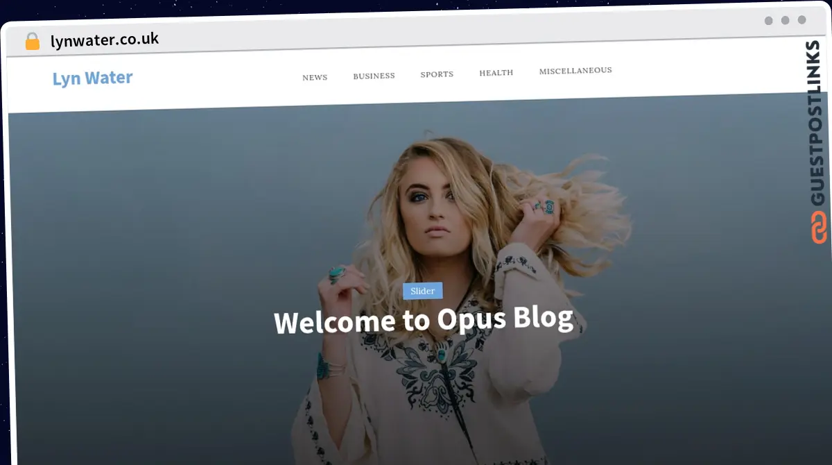 Publish Guest Post on lynwater.co.uk