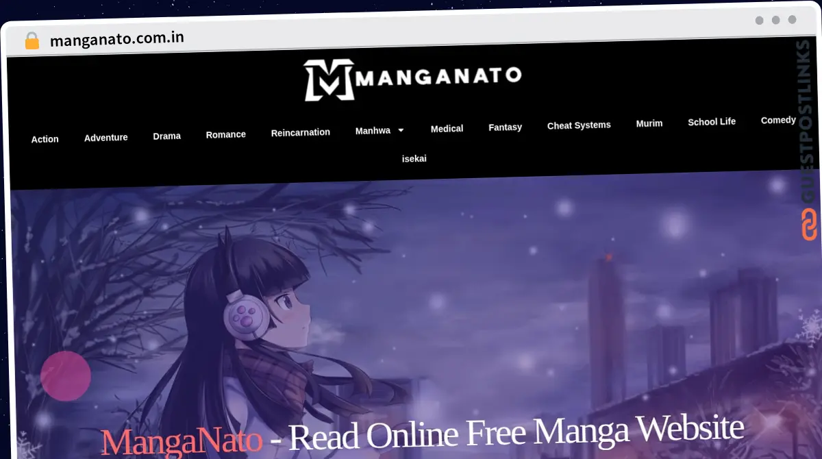 Publish Guest Post on manganato.com.in