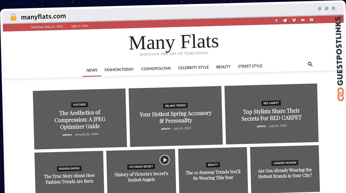 Publish Guest Post on manyflats.com