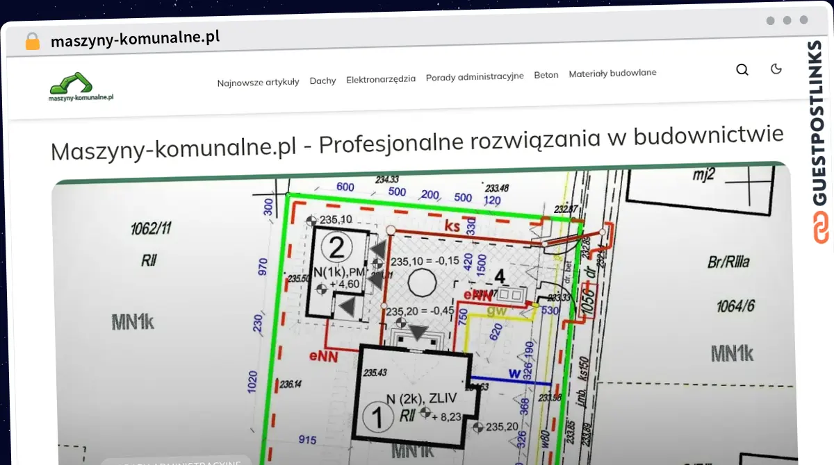 Publish Guest Post on maszyny-komunalne.pl