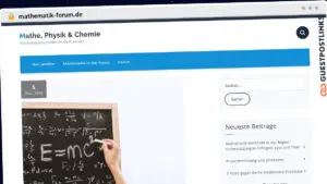 Publish Guest Post on mathematik-forum.de