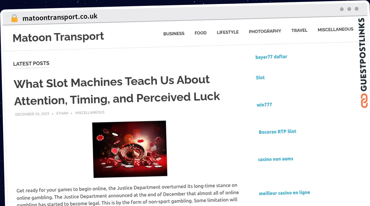 Publish Guest Post on matoontransport.co.uk