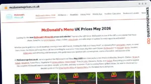 Publish Guest Post on mcdomenuprices.co.uk