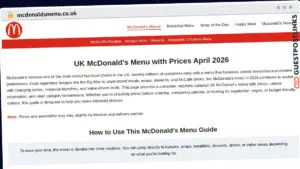 Publish Guest Post on mcdonaldsmenu.co.uk