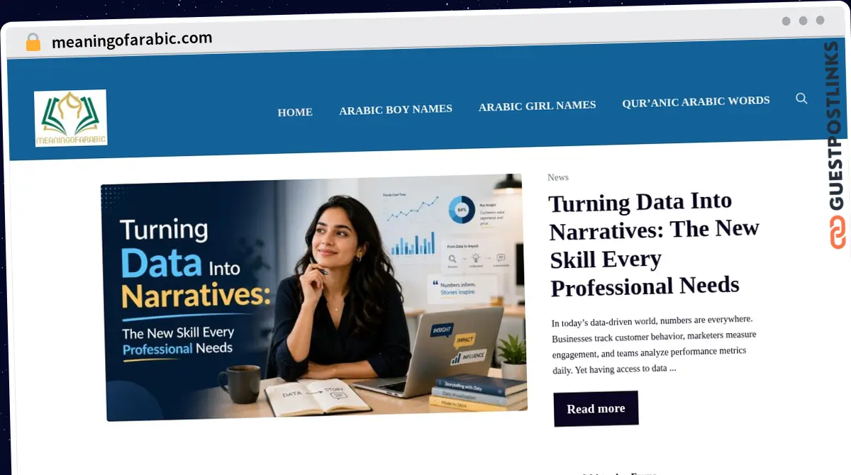 Publish Guest Post on meaningofarabic.com